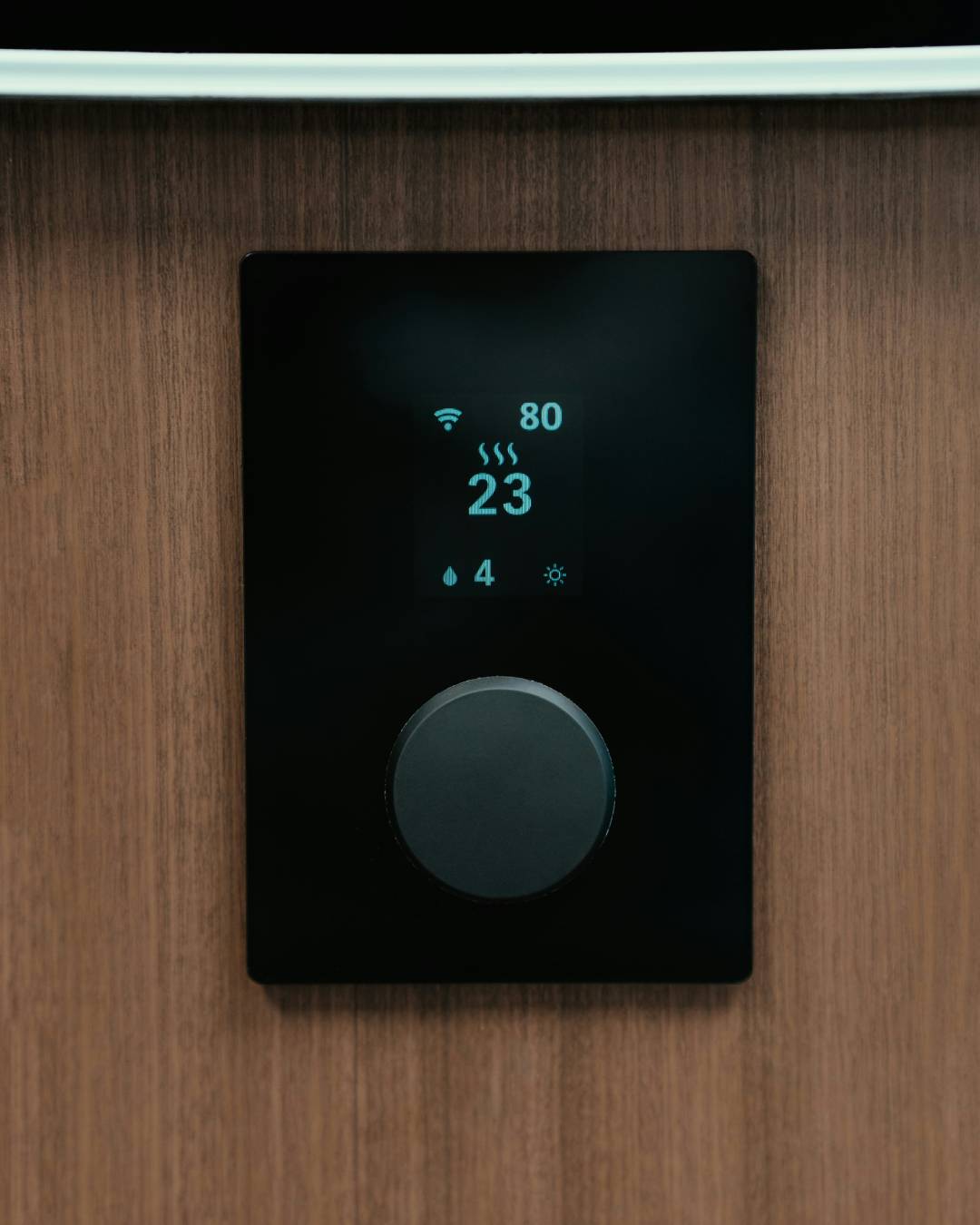 Smart thermostat upgrade improving home efficiency and climate control